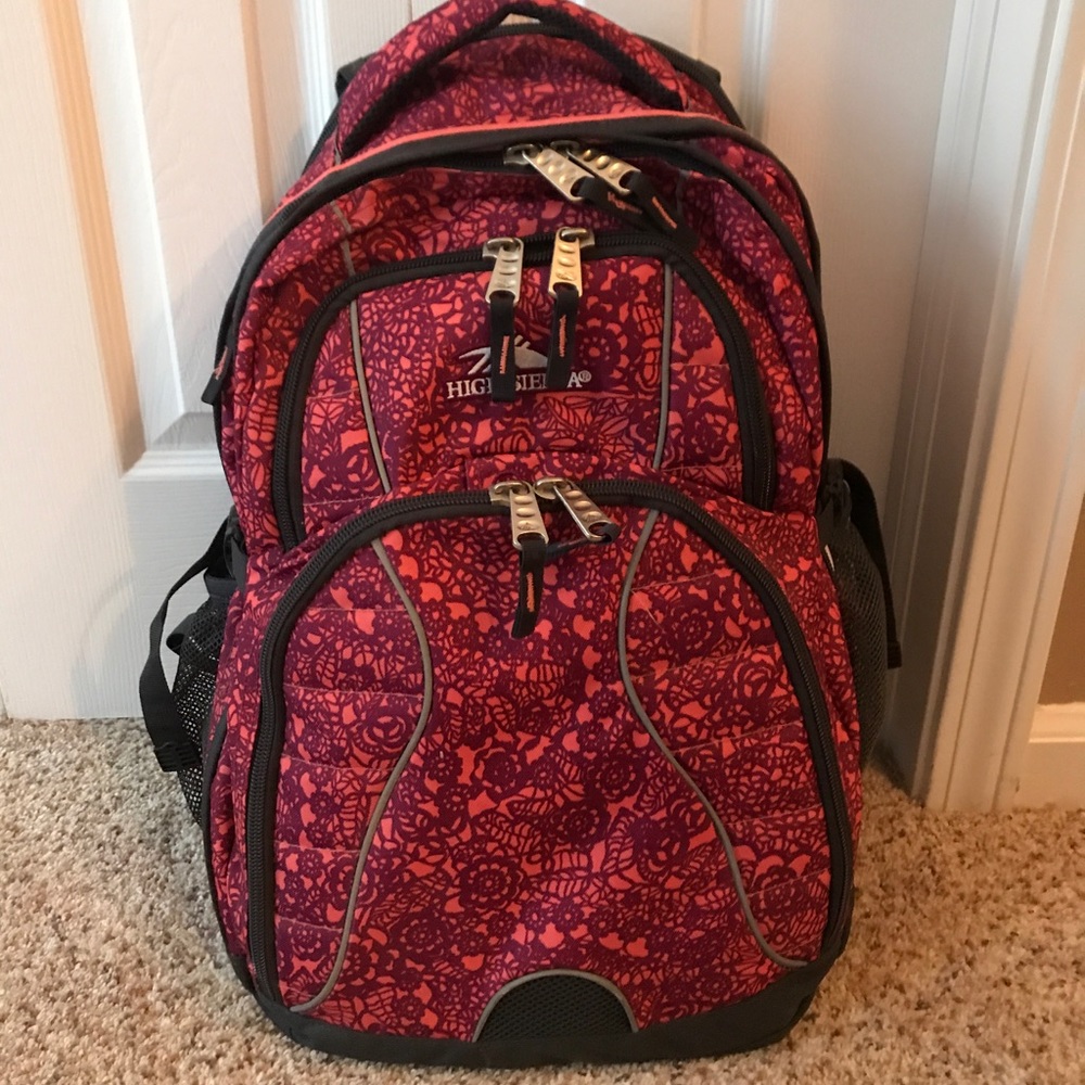 High sierra book bag gently used like new!